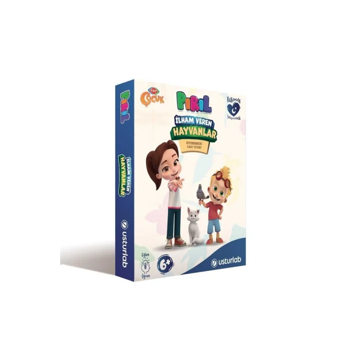 Pırıl Ilham Veren Hayvanlar Kart Oyunu