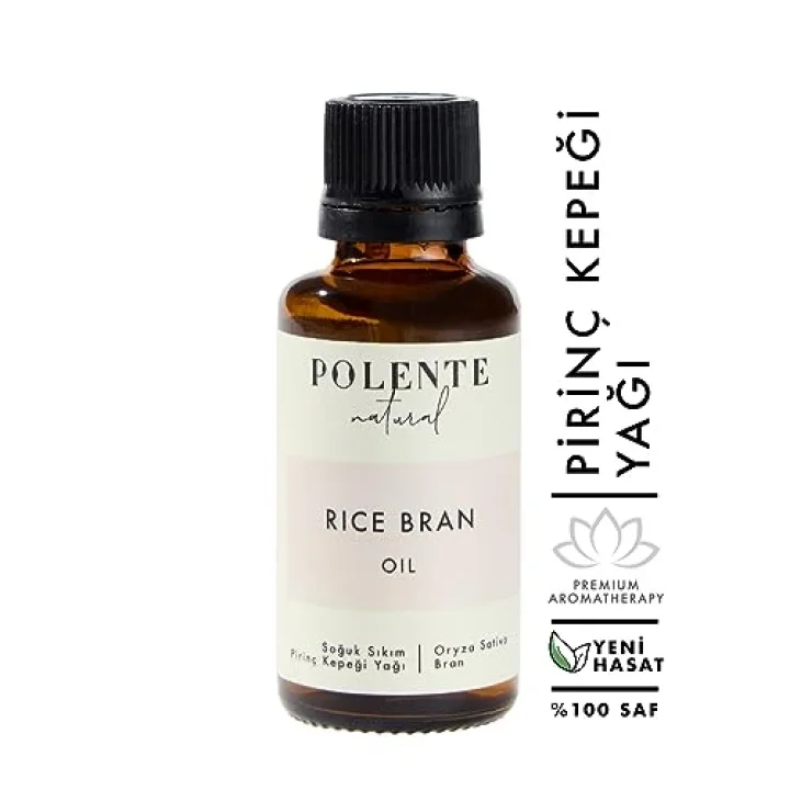 Pirinç Kepegi Yağı - Soğuk Sıkım (30 ml)