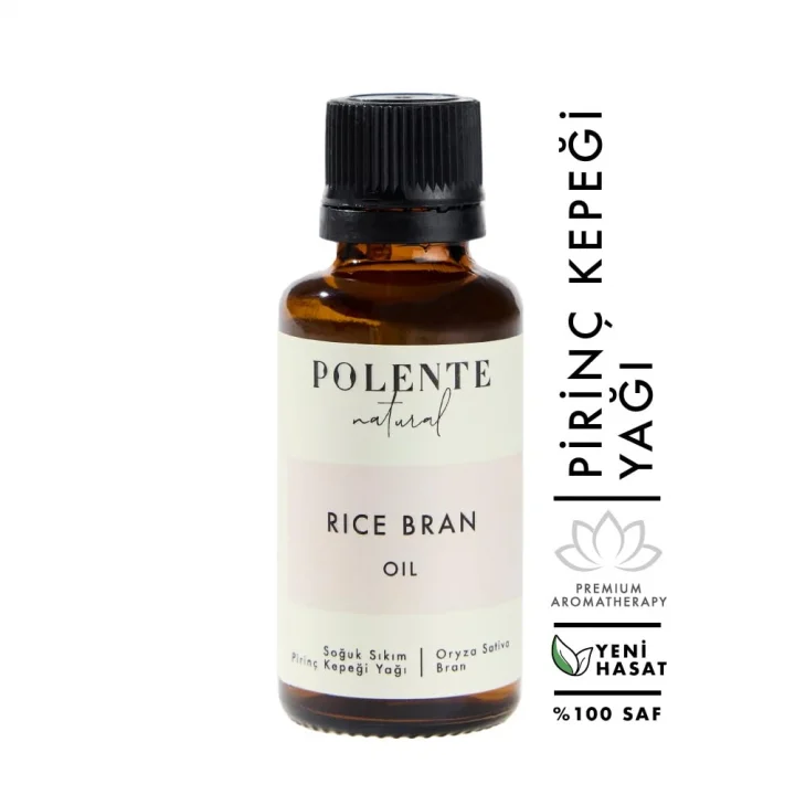 Pirinç Kepegi Yağı - Soğuk Sıkım (30 ml)