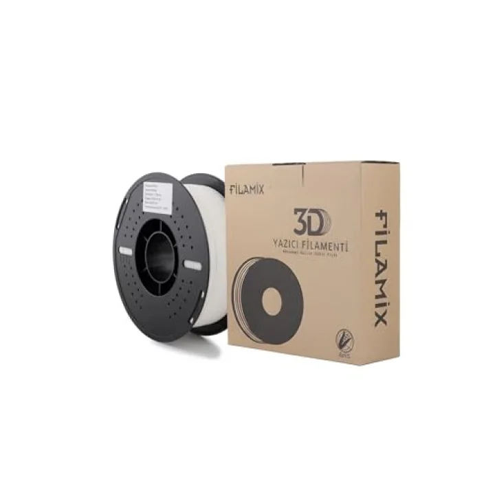 PLA+ Beyaz Filament 1,75mm 1kg - bisiparisver, FLMX002