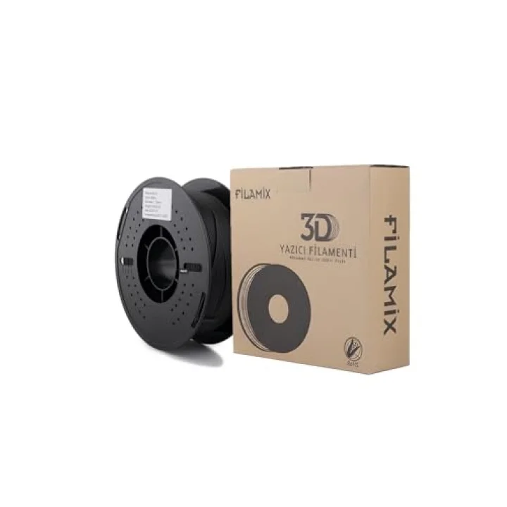 PLA+ Siyah Filament 1,75mm 1kg - bisiparisver, FLMX001