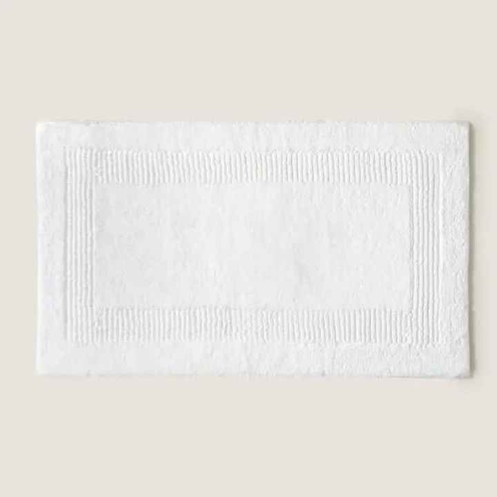 Plaın Bambu Paspas 40X60 Cm Beyaz