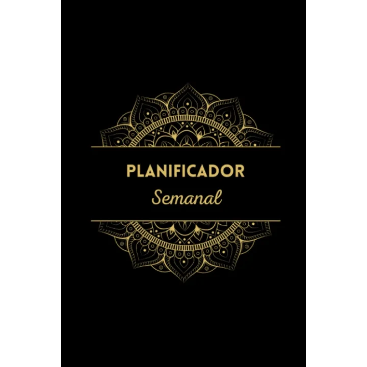 Planificador Semanal pequeño - Mándala - 120 paginas