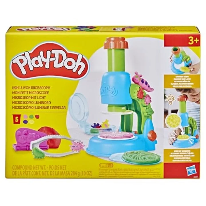 Play-Doh Light & Look Mikroskop Oyun Seti