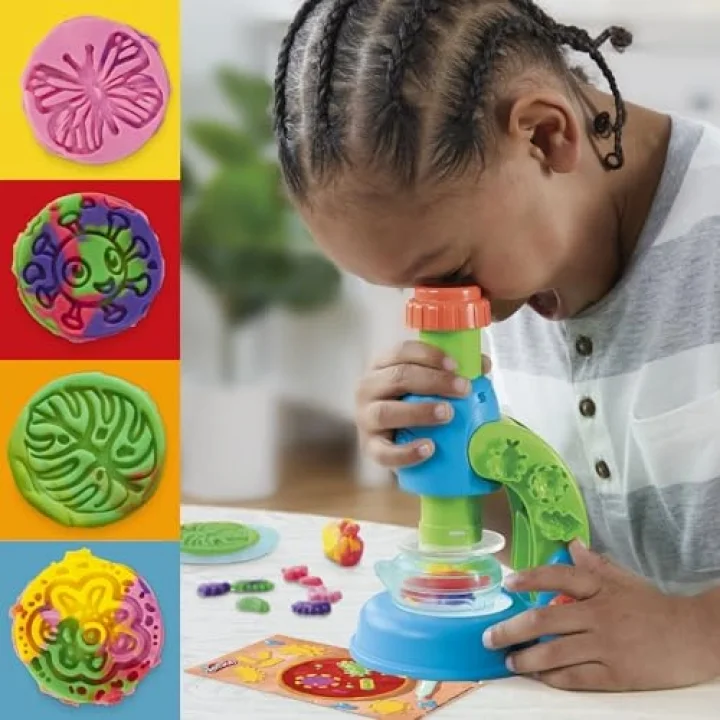 Play-Doh Light & Look Mikroskop Oyun Seti