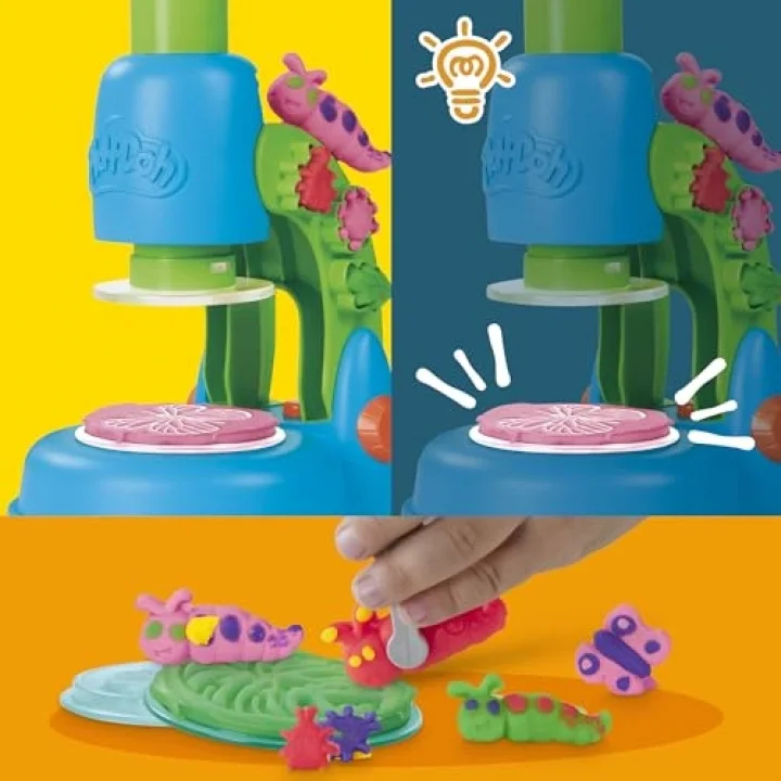 Play-Doh Light & Look Mikroskop Oyun Seti