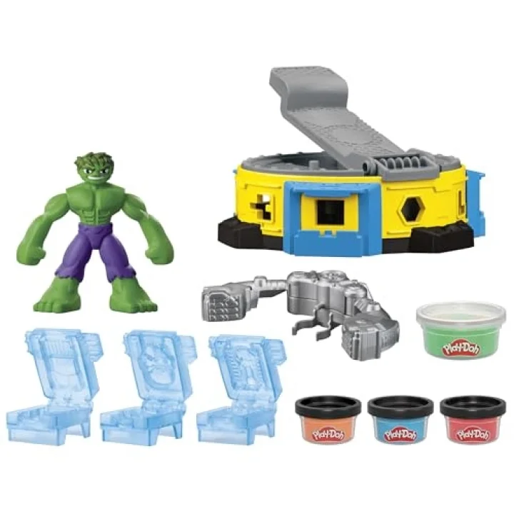 Play-Doh Marvel Hulk Smash & Squish Oyun Seti