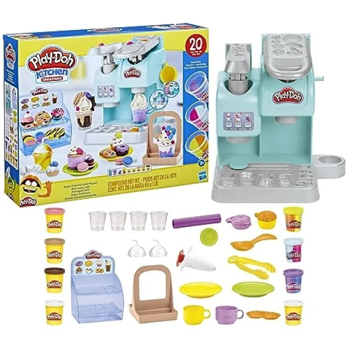 Play-Doh Süper Renkli Kafe Oyun Kiti