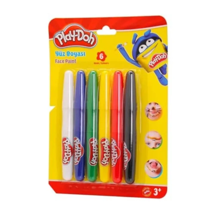 Play Doh Yüz Boyası 6 Renk