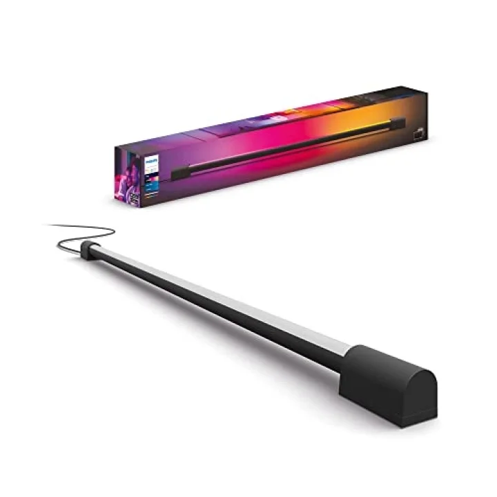 Play Gradient Light Tube Renklı Akıllı Led Aydınlatma, Siyah, 75 cm - 25.000 Saat Ampul Kullanım Ömrü