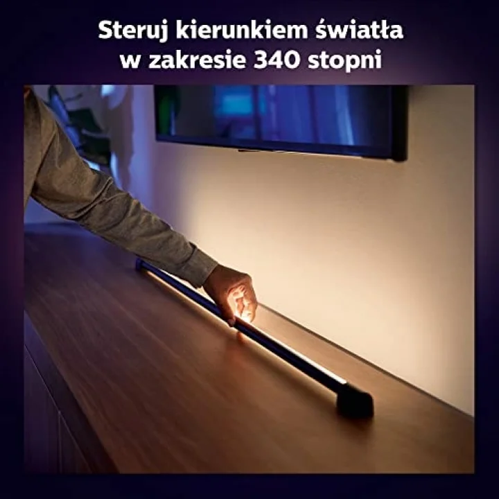 Play Gradient Light Tube Renklı Akıllı Led Aydınlatma, Siyah, 75 cm - 25.000 Saat Ampul Kullanım Ömrü