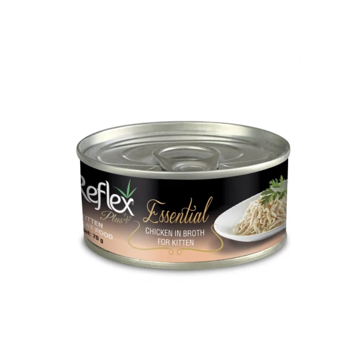 Plus Essenti Yavru Kedi Konserve Tavuk 70Gr