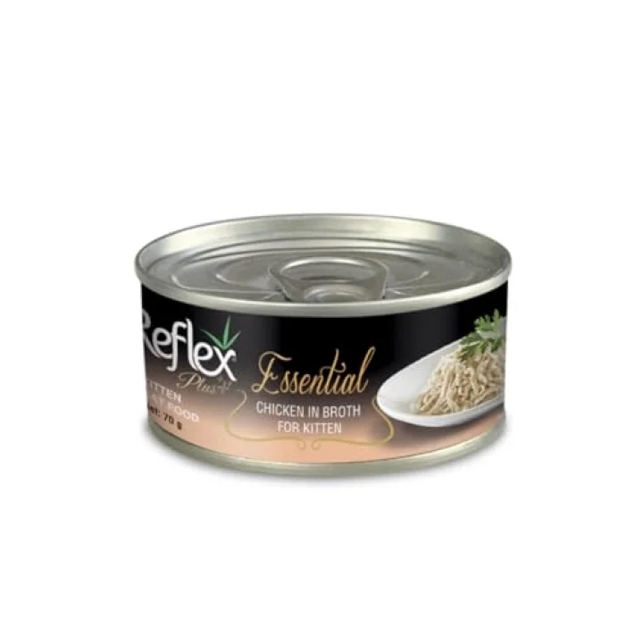 Plus Essenti Yavru Kedi Konserve Tavuk 70Gr
