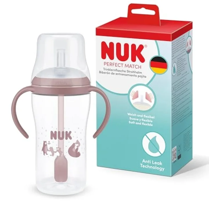 PM Pipetli Alıştırma Bardağı, 260 ml, Pembe