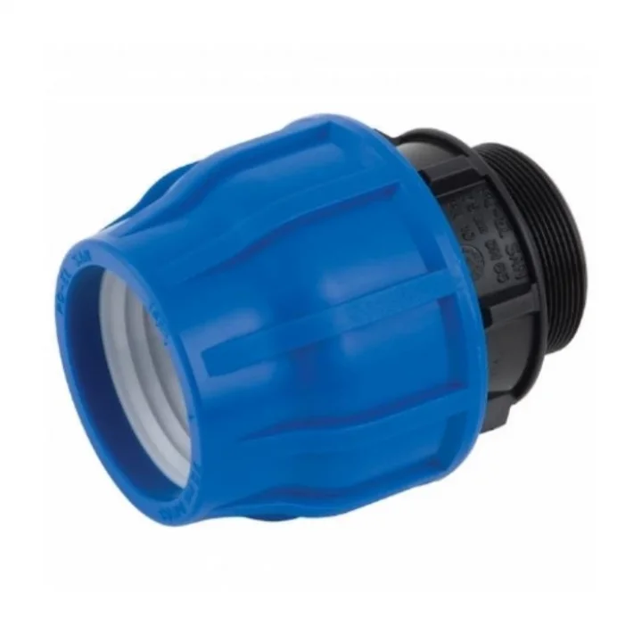 Mey İthalat® Poelsan Mavi 25X3/4 Erkek Adaptör