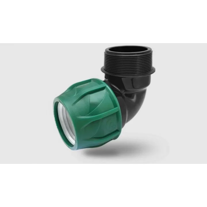 Mey İthalat® Poelsan Siyah 20X1/2 Erkek Dirsek