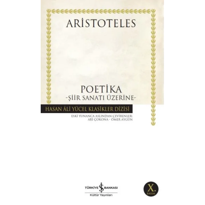 Poetika - Şiir Sanatı Üstüne - Hasan Ali Yücel Klasikleri