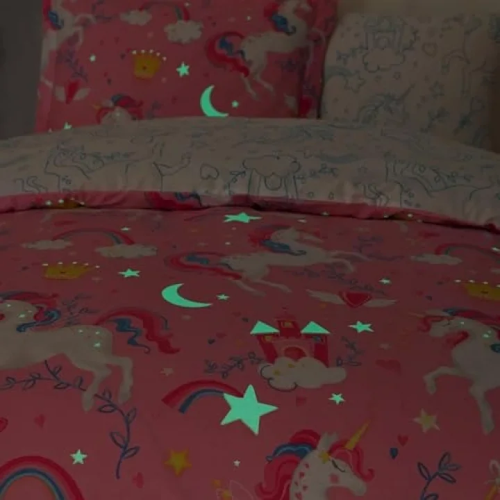 Pony |%100 Pamuklu Çift Kişilik Nevresim Takımı Pembe