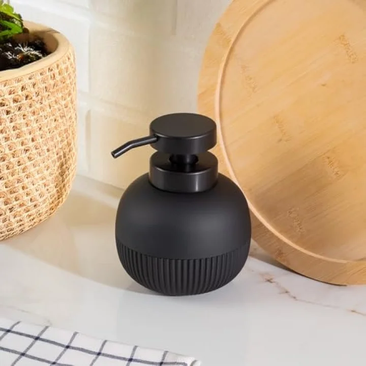 Porsima 3118 Banyo Ve Mutfak Sıvı Sabunluk 450 Ml Siyah