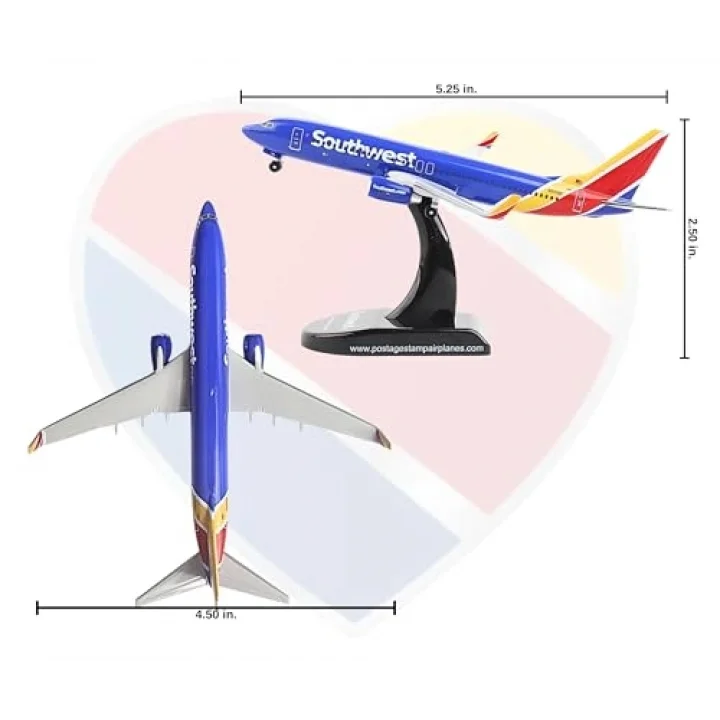 Posta Damgası Daron Southwest 737-800 1/300
