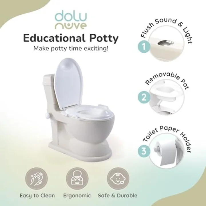 Potty Lazımlık 2İn 1- Bej 7562