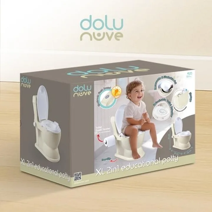 Potty Lazımlık 2İn 1- Bej 7562