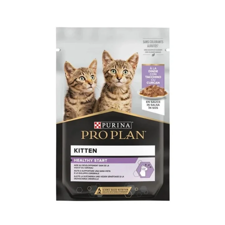 Pouch Hindili Yavru Kedi Konservesi 85gr