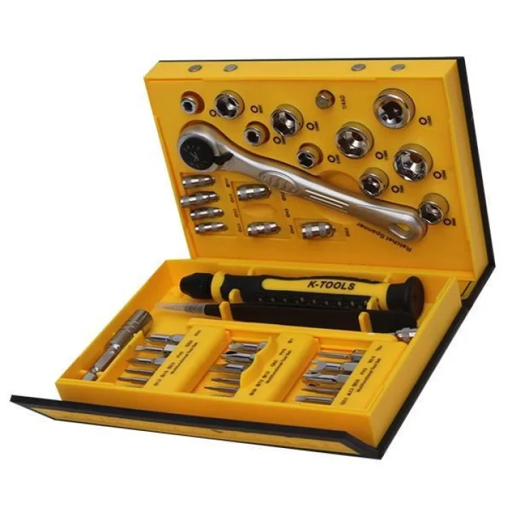 Mey İthalat® Powermaster 19629 Tamirci Tornavida Takımı 48 Parça