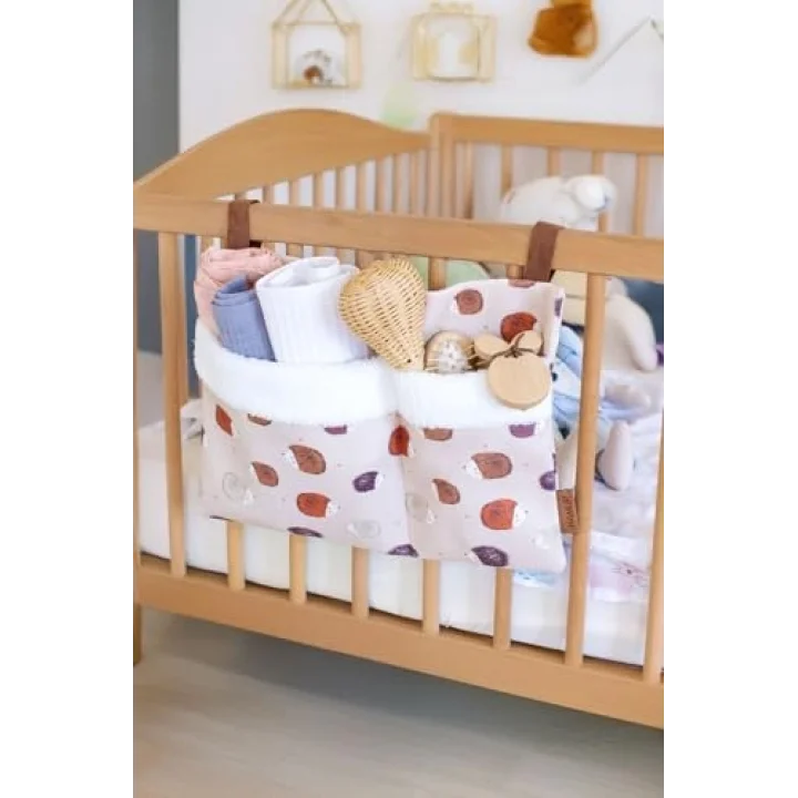 Pratik Askılı Organizer Bebek Arabası Beşik Kenar Fluffy Organizer Urcin