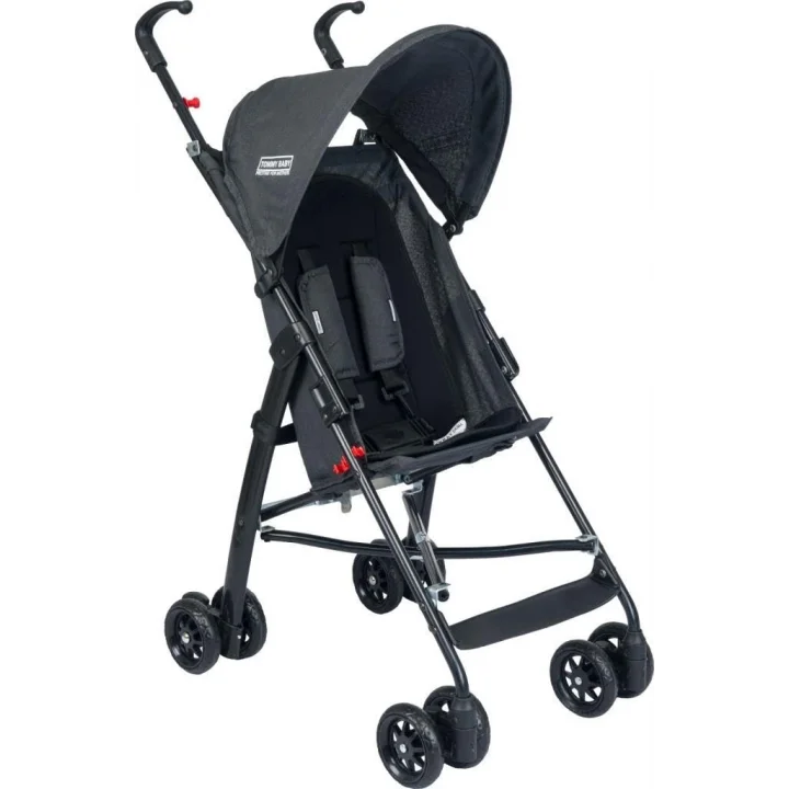 Pratik Baston Puset Bebek Arabası BLACK SİYAH