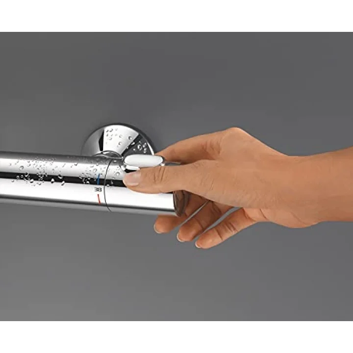 Precision Flow Termostatik Duş Bataryası, Su Tasarruflu, Krom, 34840000