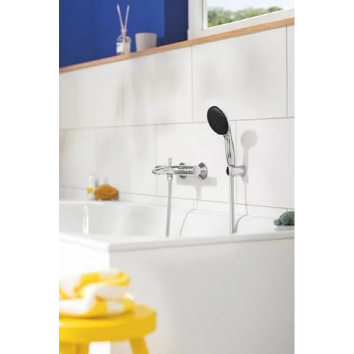 Precision Start Termostatik Banyo Bataryası, Su Tasarruflu, Krom, 34598000