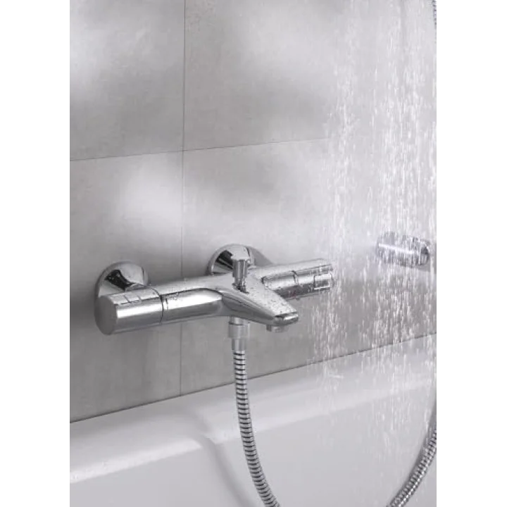 Precision Start Termostatik Banyo Bataryası, Su Tasarruflu, Krom, 34598000