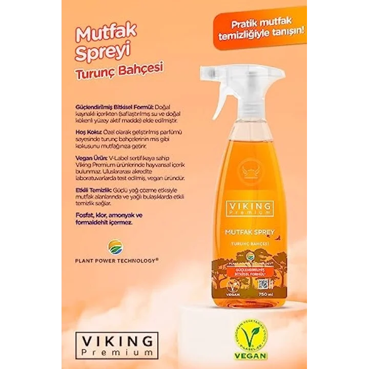 Premium Mutfak Spreyi Turunç Bahçesi 750 ml