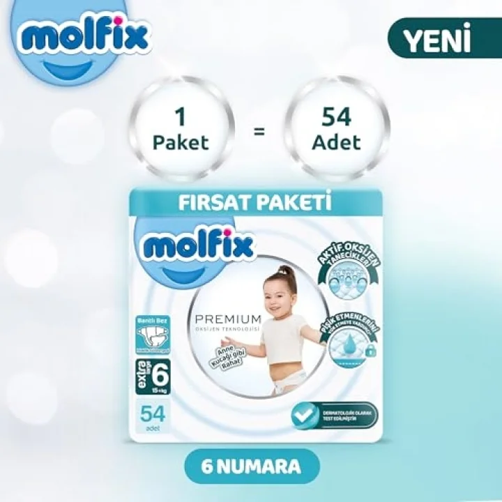 Premium Ultra Fırsat Paketi 6 Beden 54 Adet
