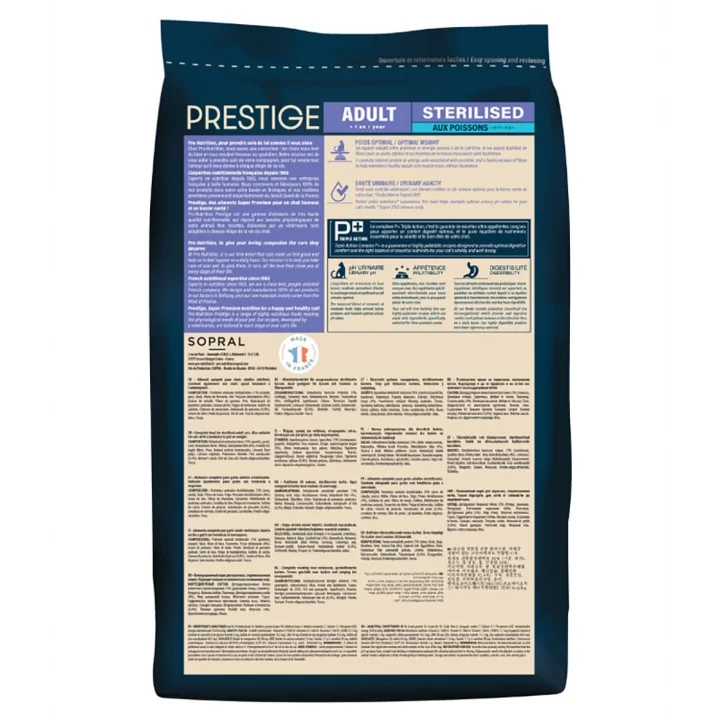Prestige Kedi Yetişkin Sterilize Balık 2Kg