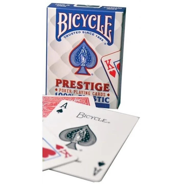 Prestige Rider Back 100% Plastik Standard Endeks Oyun Kağıdı Destesi