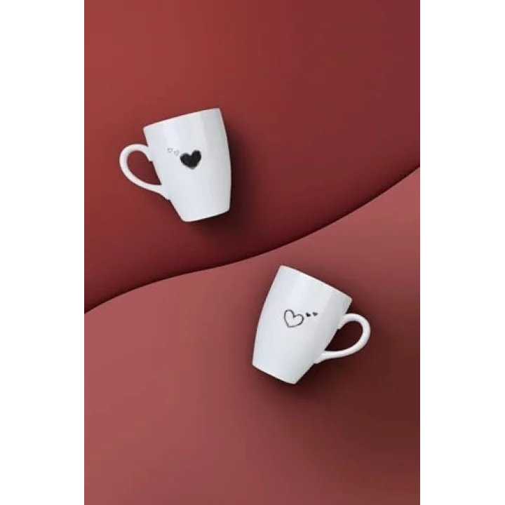 Pretty 2 Parça Mug Bardak
