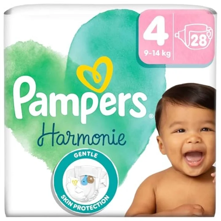 Prima Harmonie Bebek Bezi İkiz Paket 4 Beden 28 Adet