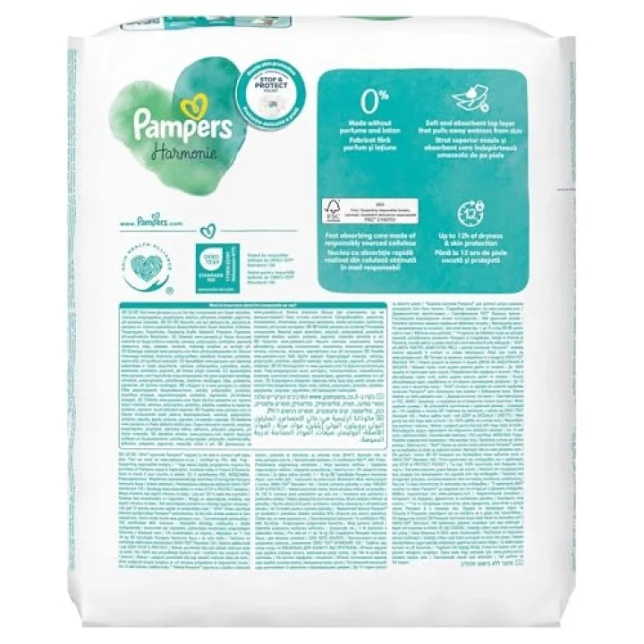 Prima Harmonie Bebek Bezi İkiz Paket 5 Beden 24 Adet