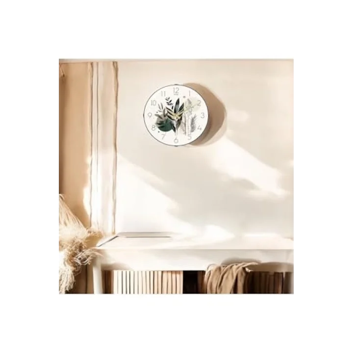 Primavera Bombe Gerçek Cam Sessiz Mekanizma 36Cm Duvar Saati Pds-36 Myk1383-Prmvr