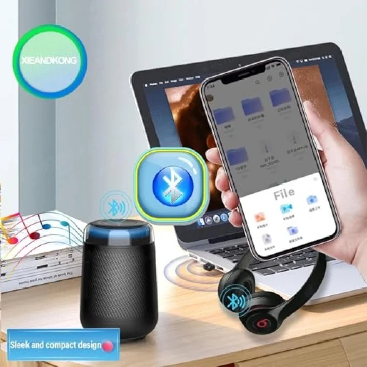 PrimeX PX-BTU54 Bluetooth 5.4 Nano USB Adaptör, PC Notebook Laptop İçin Mini Bluetooth V5.4 Dongle, Kulaklık Hoparlör Klavye Mouse Gamepad Bağlantı Adaptörü, Windows 11/10 Uyumlu