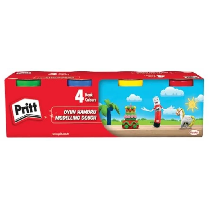 Pritt 4lü Oyun Hamuru (4x100g)