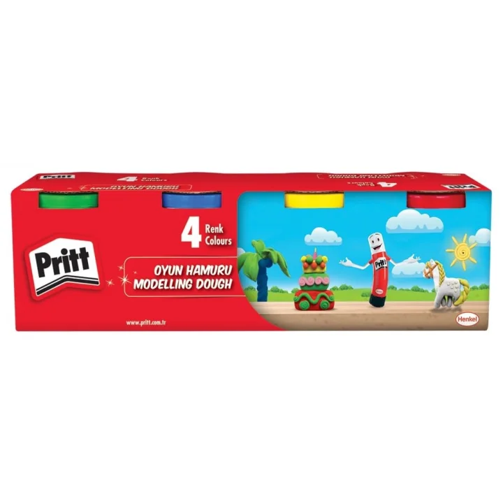 Pritt 4lü Oyun Hamuru (4x100g)