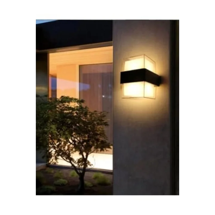 Prizma Led Aplik 12 Watt Gün Işığı 3200k Iç Mekan Ve Dış Mekan Cata Bora Led Aplik Ip54