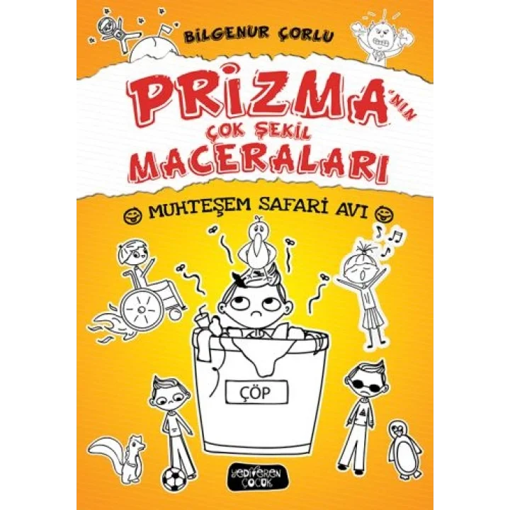 Prizmanın Çok Şekil Maceraları 1 - Muhteşem Safari Avı (Ciltli)