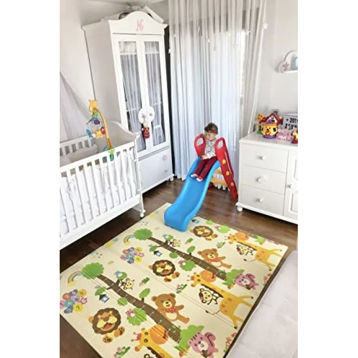 Prizma Safari Katlanabilir Oyun Matı 150x200x1cm