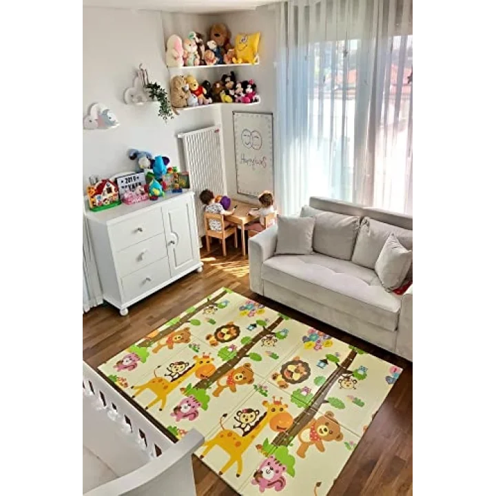 Prizma Safari Katlanabilir Oyun Matı 150x200x1cm
