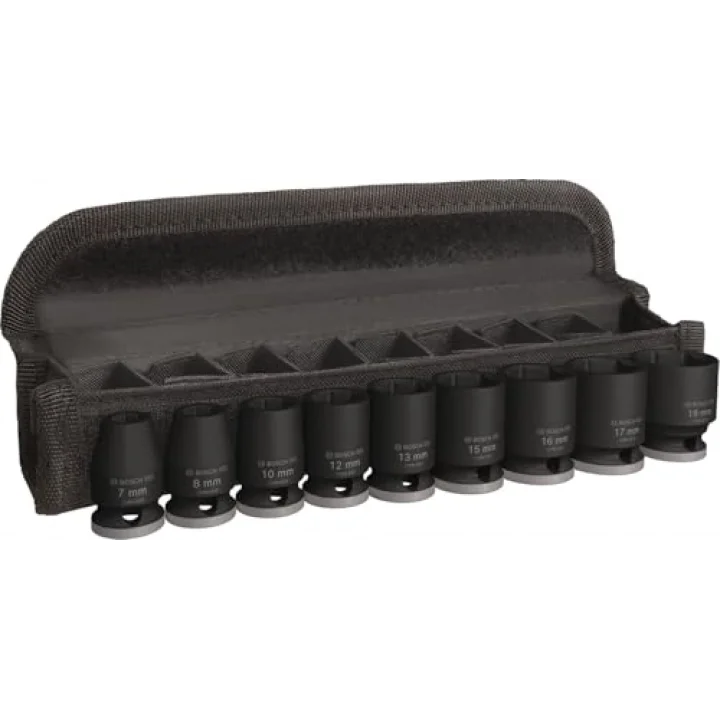 Pro 3/8 7-19 mm Havalı Lokma Takımı 9 Prç 2608003036