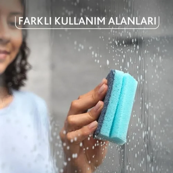 Pro Clean Aktif Enzimli Oluklu Sünger, 3’lü Paket